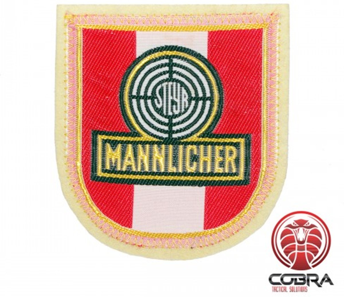 Steyr Mannlicher geborduurde patch | Strijkpatches | Military Airsoft